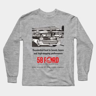 58 FORD FAIRLANE - advert Long Sleeve T-Shirt